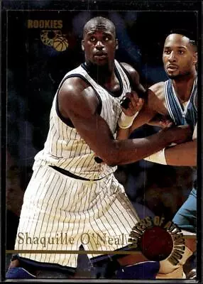 1995 Classic Rookies #105 Shaquille O'Neal Gold Foil POGOZ321 • $1.19