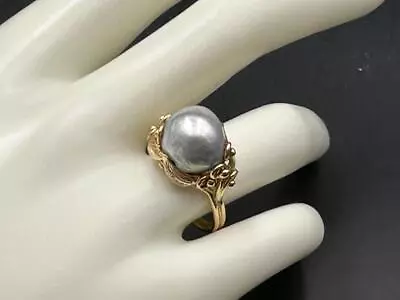 Beautiful Mings Honolulu 14kt Gold Pearl Ring!! • $995