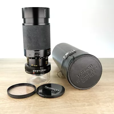 Tamron 80-210mm F3.8 Tele Macro Adaptall 2 Lens & Case • £19.99