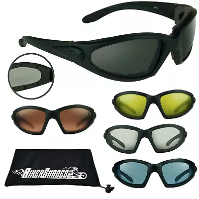 Tactical Motorcycle Sunglasses Biker Goggles Eye Protection Night Vision Glasses • $13.45