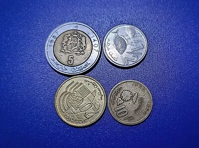 MOROCCO COINS LOT 4 Coins • $12