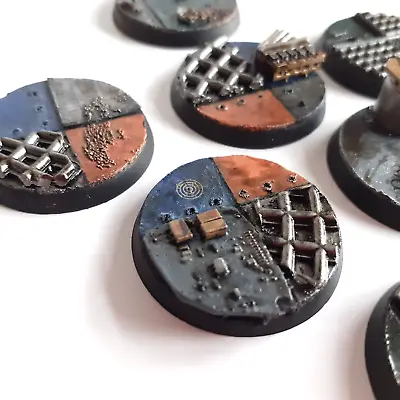 7 Industrial Themed Objective Markers/ Scatter Terrain For Tabletop Wargames • £12