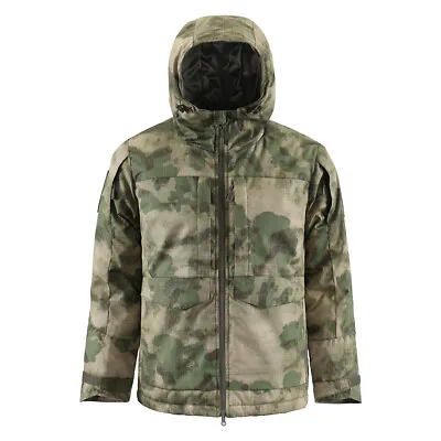 Mens Military Jacket Army Tactical Winter Outdoor Hooded Coat Casual Camo Hiking • $73.14
