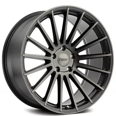 20x8.5  TSW Luco Matte Black With Machined Face And Dark Tint Wheels  • $1439