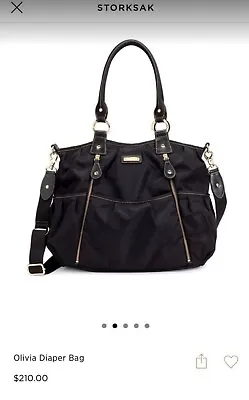 Storksak Olivia Diaper Bag • $59.99