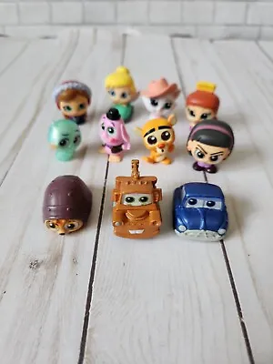 Disney Doorables Lot Of 11 Assorted Characters Tink Tigger Marie Cars Bing Bong • $27.18