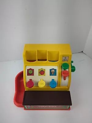 1974 Vintage Fisher Price Cash Register #926 With 6 Coins • $29.99