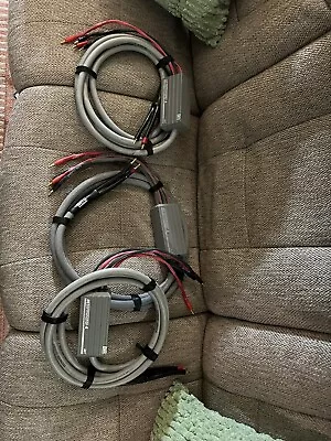 MIT Terminator 4 BI-Wire HI-FI Speaker Cables Three Cables • $400