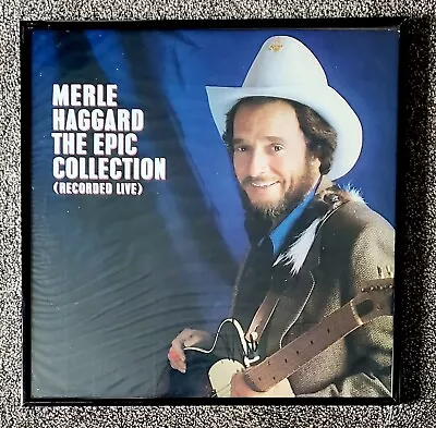 Merle Haggard Signed Album Cover JSA Autograph Country Music Record Auto Epic • $275