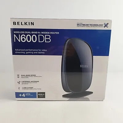 Belkin Wireless Dual-band N+ Router N600 Db  - Brand New • $69.45