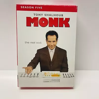 New Monk Season 5 DVD Tony Shalhoub • $9