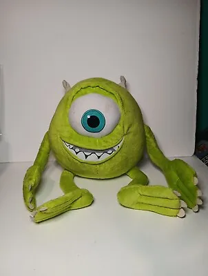 Disney/Pixar Monsters Inc Mike Wazowski Plush Soft Toy 18  From Head To Toe. • £6.99