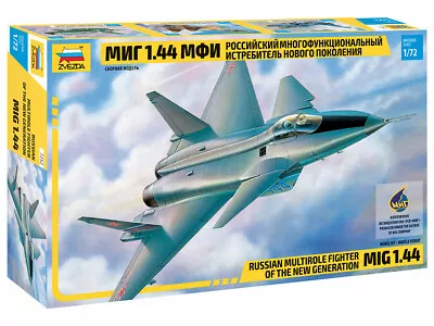 Zvezda 7252 1/72 MIG 1.44 Russian Multirole Fighter Plastic Model Kit • $42.99