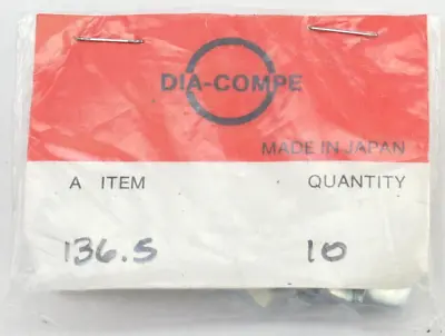 Dia Compe Brake Lever Clamp NUTS Replacement Parts Vintage Bike NIP NOS X 10 • $30