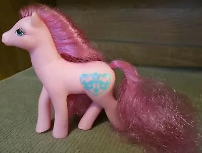 Vintage My Little Pony MLP Sweetheart Sister Rosy Love G1 Hasbro 1988 • $14.99