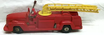 Vintage MARX Toy Fire Engine W/Friction Wheels (Squirting Water Not-Working) • $20