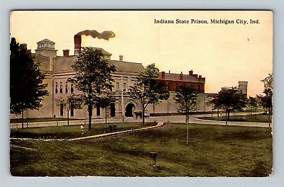 Michigan City IN-Indiana State Prison C1910 Vintage Postcard • $7.99