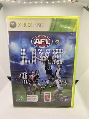 AFL Live - Xbox 360 COMPLETE With Manual - PAL Tested & Working • $9.03