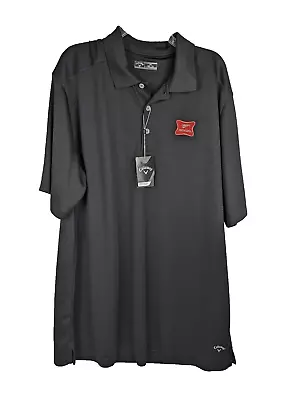 CALLAWAY GOLF COMFORT PERFORMANCE MOISTURE WICK Mens 2XL Polo Miller High Life • $27.44