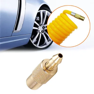 6mm Brass Car Parts Tires Tyre Inflator Valve Connector Air Chuck Pump Adapter • $2.15