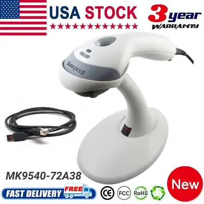 Honeywell Voyager MS9540 MK9540-72A38 Handheld Barcode Scanner W Stand & Cable • $85.99