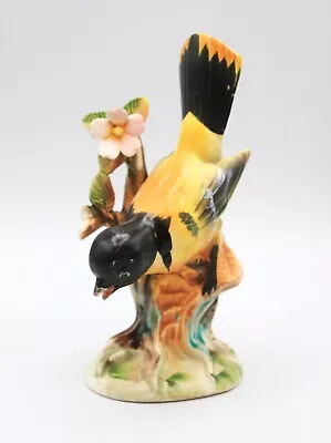 Vintage Ucagco Ceramics Japan Porcelain Oriole Bird Figurine • $14.99