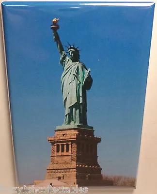 Statue Of Liberty Vintage Photo 2  X 3  Refrigerator Locker MAGNET New York NYC • $6.95