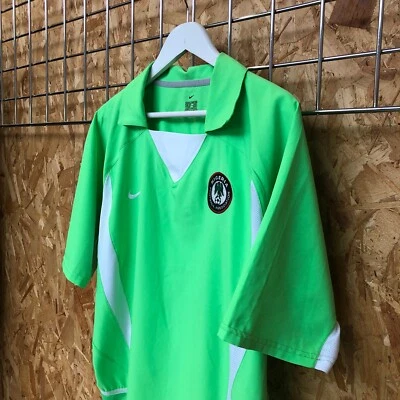 £45 • Buy Nigeria Nike Home Shirt 2002/200 World Cup - Size XL  - Top Kit Jersey VTG 