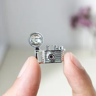 Dollhouse Accessories - 2 X Mini Retro Camera 1/12 Scale Doll House • $6.99