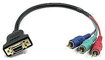 D-Terminal(Female) To Component(Male) Conversion Cable Adapter 0.3m YF-03 • $18.87