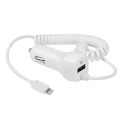 Double Car Charger For IPhone 11 12 XR 8 7 6 6S Plus X 5S SE IPad Lighter Socket • £6.89