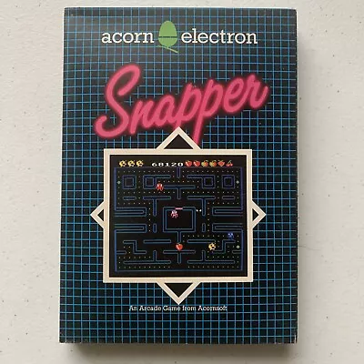 Snapper For Acorn Electron - Tested & Working Vintage Cassette In Big Box • £6.89