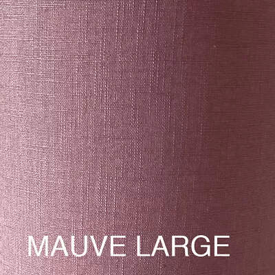 £22.95 • Buy Quality 100% Linen Ceiling Light Shade Or Table Lampshade, 13 Colours, 2 Sizes