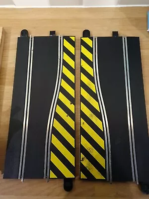 £8.50 • Buy SCALEXTRIC SPORT / DIGITAL TRACK - C8246 - SIDE SWIPE CHICANE - X2 - YELLOW HASH