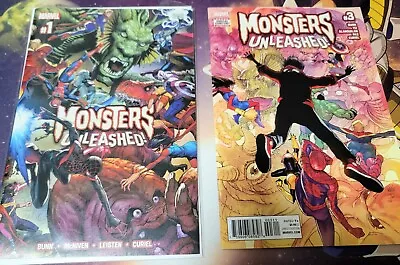 Marvel Comics Monsters Unleashed #1 + 3 2017 1st Print VF/NM  • $3