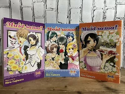 Maid Sama Complete English Manga Set Series Volumes 1-6 2 In 1 Edition • $49.99