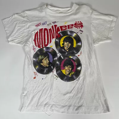 Vintage 1986 Women’s Monkees Concert T-Shirt - Missing Size Tag; Likely Medium • $31.96