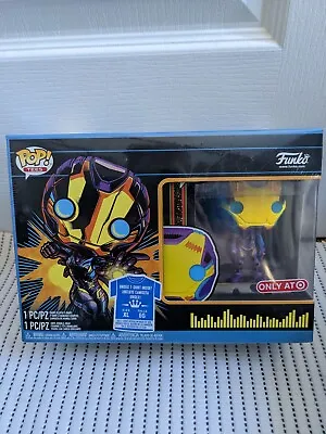 Funko Pop & Tee XL Rescue Black Light Marvel Studios Infinity Saga • £43.39