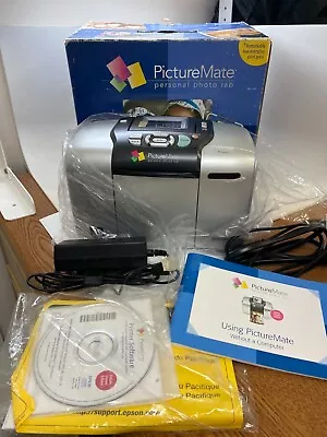 Epson PictureMate Personal Photo Lab Photo Printer Pictures Home Office B351A • $59.95