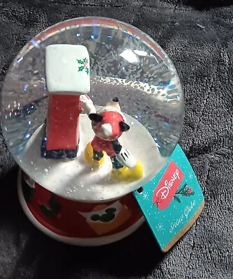 2023~ Ruz Disney Musical Mickey Mail Box Water/snow Globe~brand New • $29.99