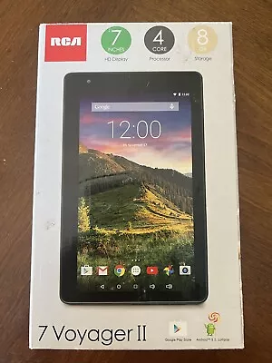 RCA 7 Voyager II Tablet 7” Android Based 4 Core 8GB Storage OPEN BOX BRAND NEW! • $49.99