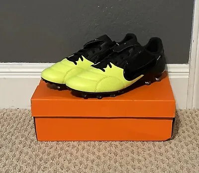 Nike Premier III GS360 Volt Black Se Le Fg SZ 10 Mercurial Cr7 R9 Messi Vapor • $150