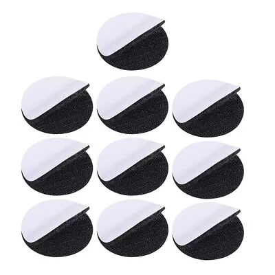  10 Packs Round Self Adhesive 2 Inch Hook Loop Tape Dots With Super Mounting • $5.34