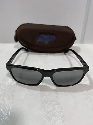 Maui Jim EH BRAH Black Polarized Sunglasses ALOHA • $250