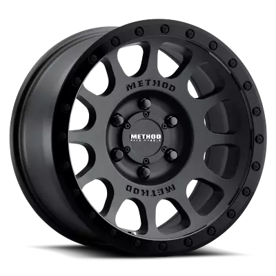 1 New Matte Black Method Race Wheels MR305 NV 17X8.5 0 6-139.70/0 Wheel • $339