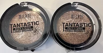 2 X MILANI Tantastic Face And Body Baked Bronzer - #01 Fantastic In Gold • $49.99