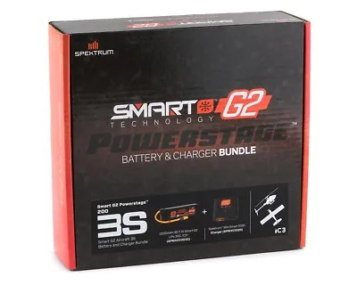 Spektrum RC Smart G2 Powerstage Air Bundle W/ 3S Smart LiPo Battery 2200mAh • $54.99