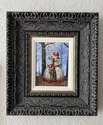 Ltd Edition Framed-Michael Cheval- Enigma Hand Signed-2016-COA And Appraisal • $325