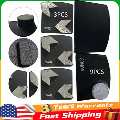 9x Diamond Floor Grinding Disc Segment Lavina Edco Floor Grinder Medium Bond US • $58.83