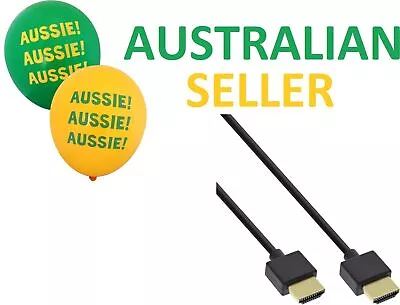 $3.75 • Buy HDMI Display Cable 50cm 1m 2m 3m 5m 10m 20m Metre For High Definition TV Monitor